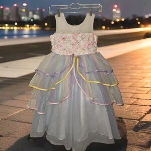 NWT! Yi Wendi Fashion Light In The Box Girls Unicorn Dress Size 12 Princess